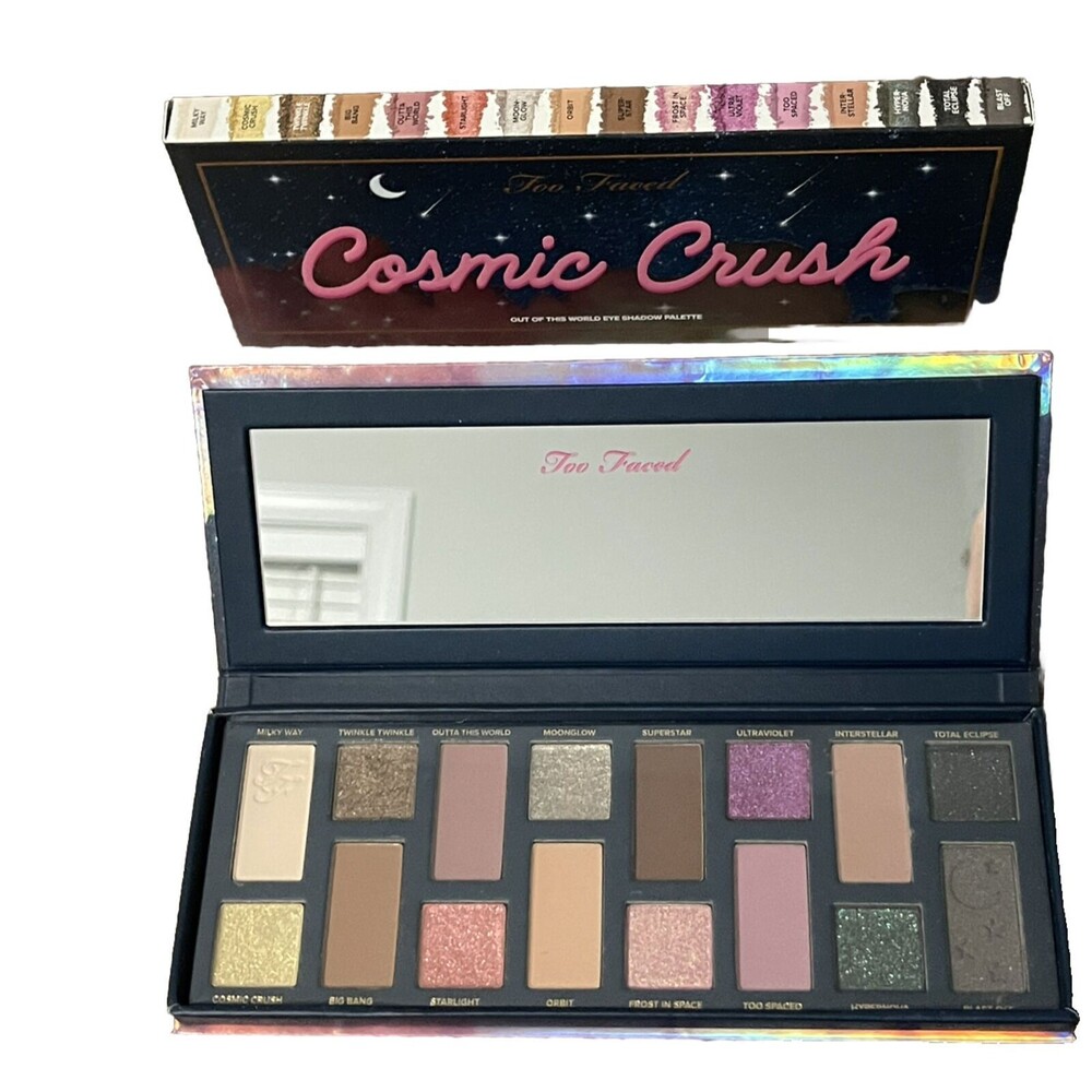 Too Faced Cosmic Crush Eyeshadow Palette Limited Edition New In Box